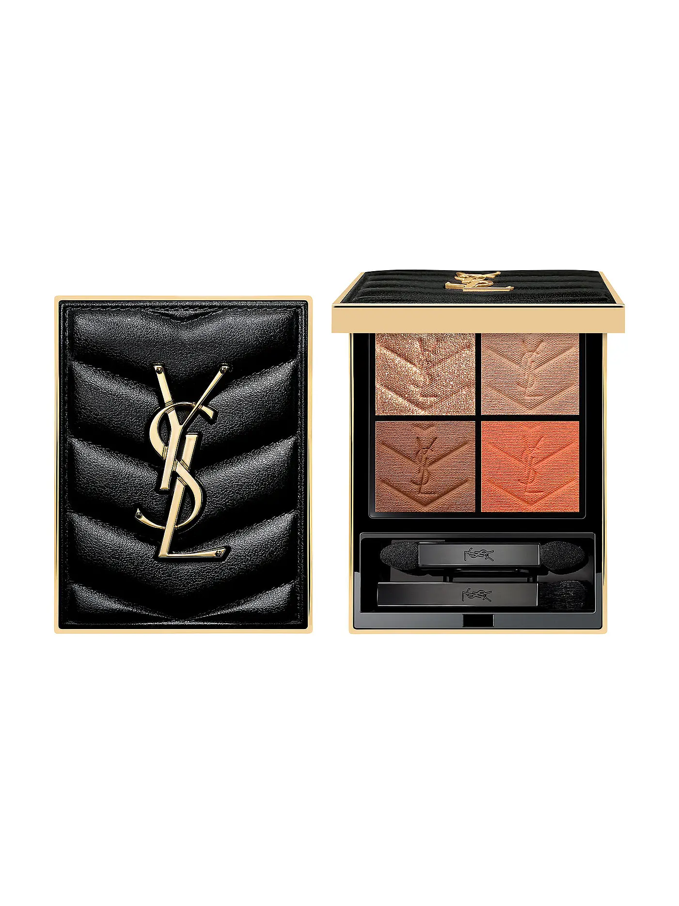 YVES SAINT LAURENT | Lidschatten - Couture Mini Clutch (800 Ove Dore) | orange